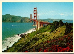 Golden Gate Bridge San Francisco, Kalifornien ca 4x6 Postkarte - Bild 1 von 2