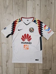CLUB AMERICA 2017 2018 AWAY FOOTBALL SHIRT COLOMBIA SOCCER JERSEY S NIKE - Picture 1 of 12
