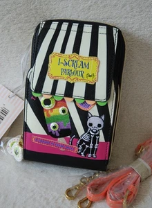 VENDULA I Scream Eisdiele Callaway Crossbody Umhängetasche Skelett Katze - Bild 1 von 7