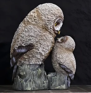 Eule, Harz, Gips, Kerze, Seife Silikonform 9-399 - Bild 1 von 4