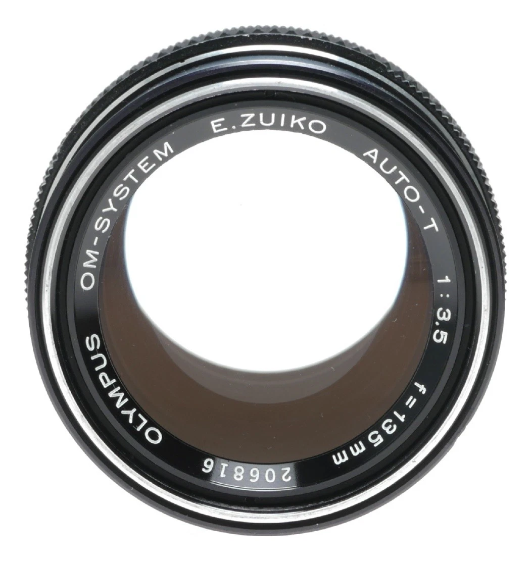 Olympus OM-Zuiko Auto-T 1:3.5 f=135mm lens 3.5/135 f/3.5 SLR