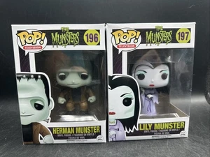 Funko Pop Herman & Lily Munster 196 & 197 - Picture 1 of 9