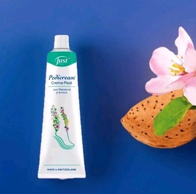 Crema Piedi Just Pedicream Nuova 100ml Pelle Secca, emorroidi, mani secche. - Immagine 1 di 4