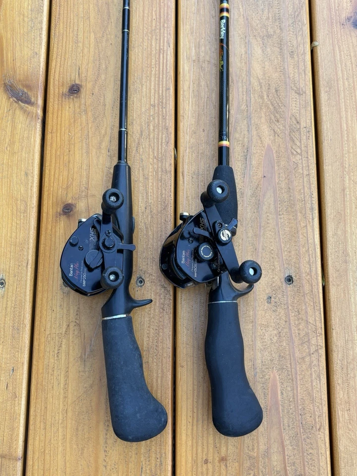 Shimano Batam Mag Plus BMP 150 & 250 Reels and Berkeley Rods - Image 1 of 4