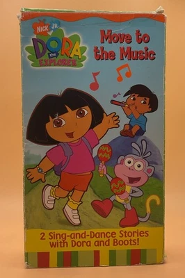 Dora The Explorer - Move To The Music VHS 2002 **Buy 2 Get 1 Free** - Image 1 of 3