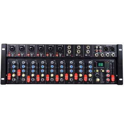 Citronic CSR-63 Rack-mountable Mixer 9 Channel with DSP+BT - Image 1 of 4
