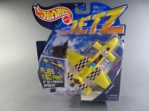 Avión motorizado Hot Wheels Jetz Air Pro 1999 banda de goma y varilla de lanzamiento nuevo en paquete - Imagen 1 de 6