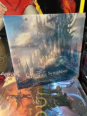 Final Fantasy X Fleeting Symphony Vinyl Record Soundtrack 2 LP Black VGM FF 10 Foto 1 de 2