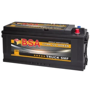 BSA LKW Batterie 12V 135AH Starterbatterie SHD SMF Traktor Bagger Schlepper - Bild 1 von 1