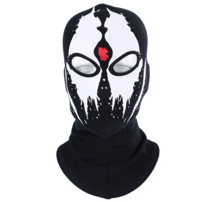Scary Joker Cosplay Balaclava Hat Cycling Skull Halloween Full Hood Face Mask US - Image 1 of 4