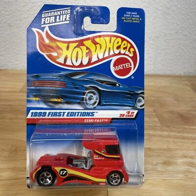 Hot Wheels 1999 First Editions #8 of 26 - Semi-Fast - Collector #914 - Image 1 of 4