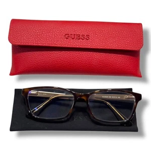 Guess Eyeglasses Frames Only, GU2628 056, 55-15-140, Brown/White - Picture 1 of 15