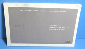 Infiniti 2008 sistema de navegación manual del propietario - Imagen 1 de 1