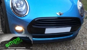 Mini One/Cooper F56, F55, F57 Front Black Gloss Grille Covers, Middle 3 Strips - Picture 1 of 3