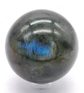 Natural Labradorite Crystal Sphere Carving Natural Healing 198g - Picture 1 of 4