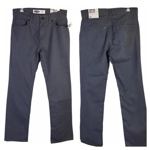 Old Navy Boys Gray Jeans Pants NWT 10 Skinny 100% Cotton Adjustable Waist - Picture 1 of 8