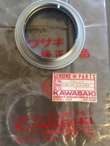 KAWASAKI G3SS G3TR G4TR KH100 KV100 69-77 CAP AIR CLEANER 11012-013 N.O.S - Bild 1 von 5