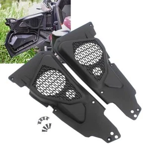 Paneles de altavoces de puerta delantera negros L&R de 6,5" aptos para Polaris RZR S 1000 EPS XP 1000 - Imagen 1 de 16