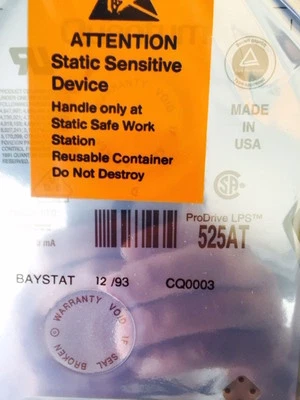 *New* Quantum ProDrive (LPS525AT) 525MB, 3.5" IDE Internal Hard Drive - Image 1 of 4