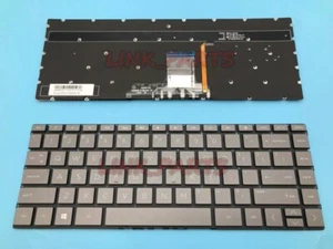 NEW English Keyboard For HP Pavilion 13-an1020tu 13-an1030tu 13-an1040tu Brown - Afbeelding 1 van 2