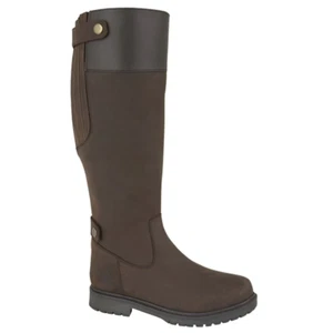 Woodland L257DB Brown Back Zip Gusset Country Boot - Picture 1 of 9