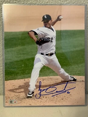 Jose Quintana Signed Chicago White Sox 8x10 Photo MLB Hologram - Image 1 of 4