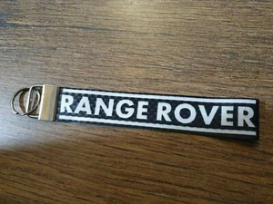 RANGE ROVER ! CARBON FIBER STYLE JEEP 4X4 OFFROAD BRITISH FARMER Keyring Key Fob - Picture 1 of 2