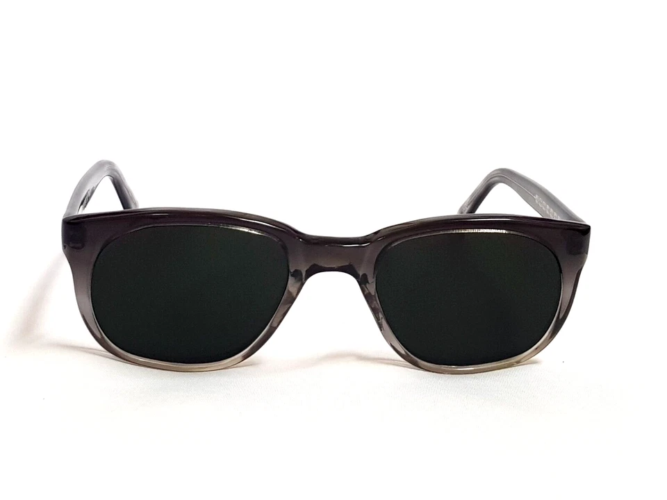 VTG SQUARE THICK MENS GLASSES SUBSTITUTE BY TGIF SUNGLASSES SAFETY DARK GREEN  - Image 1 of 4