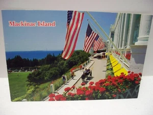 Vintage Postcard Grand Hotel Mackinac Island Michigan Unposted - Picture 1 of 2