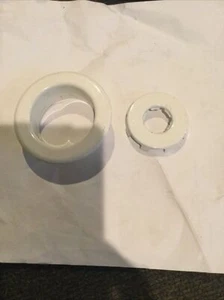 Uponor Q71801WH - 3/4" White Recessed Escutcheons for Fire Sprinklers, Lot of 15 - Picture 1 of 1