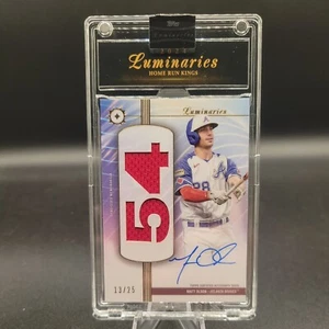 🔥  2024 Topps Luminaries Matt Olson Patch Auto 13/25 HRKAR-MO 🔥  - Picture 1 of 6