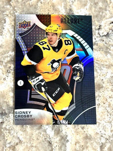 2021-22 Upper Deck Allure Black Rainbow Sidney Crosby #4 Pittsburgh Penguins