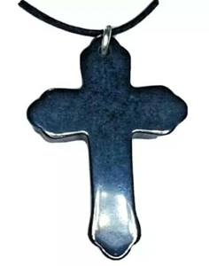 Cruz de hematita con bolas magnéticas de hematita natural - Imagen 1 de 8