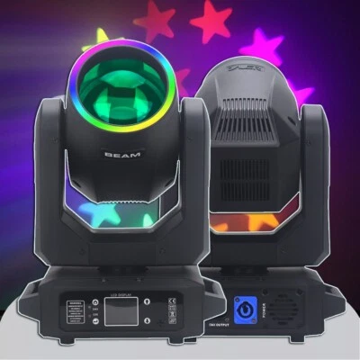 200W LED Moving Head Beam/Spot/18Prisms DMX512 Stage DJ Disco Bar Lighting - Image 1 of 4