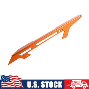CNC Aluminum Rear Chain Guard Cover Protector For 2011-2016 KTM Duke 125 200 390 - Picture 1 of 6