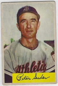 1954 Bowman - #99 Pete Suder Philadelphia A's IF Baseballkarte ohne Zustand - Bild 1 von 2