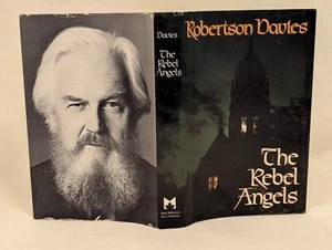 The Rebel Angels ~ Robertson Davies ~ Vtg 1981 HCDJ 1st/1st ~ VGC - Picture 1 of 9