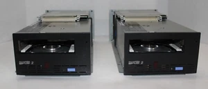 IBM Ultrium LTO 2 SCSI LVD Extern tape Drive 18P8155 (x2) - Picture 1 of 15