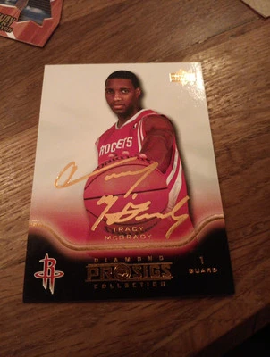2004-05 Upper Deck Pro Sigs Diamond Collection - #30 Tracy McGrady - Image 1 of 2