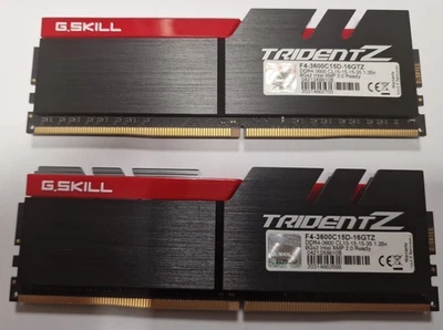 G.SKILL Trident Z 16GB (2x8GB) DDR4-3200 F4-3600C15D-16GTZ *B-Die 15-15-15-35 - Bild 1 von 4