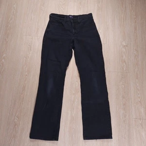 NYDJ Jeans donna 6 denim elasticizzato lavaggio scuro dritto casual 30x30 - Foto 1 di 17