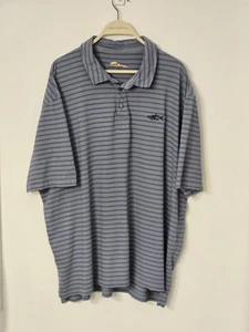 Orvis Mens XXL Striped Short Sleeves Polo Shirt - Picture 1 of 5