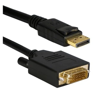 Qvs 6ft Displayport To Dvi Digital Video Cable - Displayport/dvi For Video - Picture 1 of 2