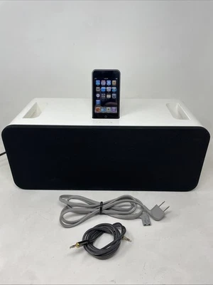 Динамик док-станция Apple iPod Hi-Fi A1121 с iPod A1213, блоком питания и пультом дистанционного управления протестирован - Изображение 1 из 4