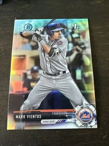 Novato Mark Vientos 2017 1er Bowman Draft cromo refractor prospect #BDC-139 QTY - Imagen 1 de 3