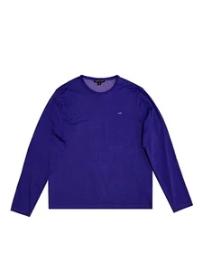 Michael Kors Men's Long Sleeve Crew Neck T-shirt Dark Amethyst Purple, XL - Picture 1 of 1