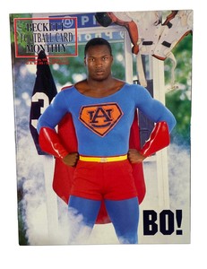 MINT Bo Jackson Auburn SuperBo Beckett Football Card Monthly #10 Jan. 1991
