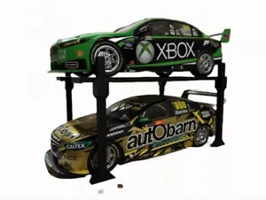 Car Lift for 2x 1:18 Scale Diecast Model Display Stand - Choose Your Color - Picture 1 of 7