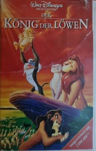 VHS Der König der Löwen (Walt Disney Meisterwerke) (2003) FSK oA Zeichentrick - Bild 1 von 6