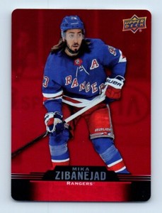 2020-21 Upper Deck Tim Hortons Red Die Cut Mika Zibanejad New York Rangers